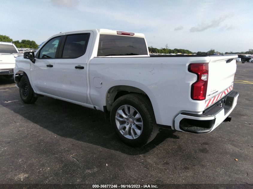 2022 CHEVROLET SILVERADO 1500 LTD CUSTOM 1GCPWBEK5NZ233636