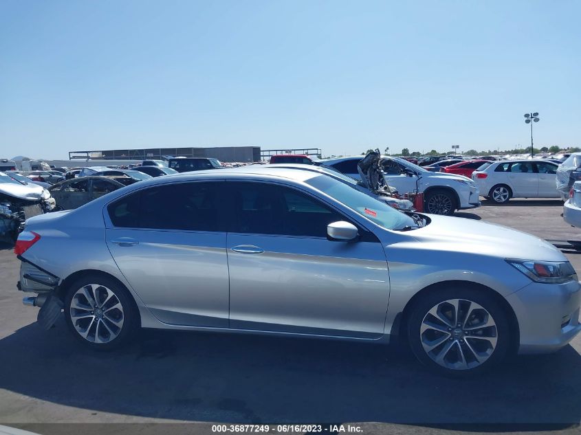 2014 HONDA ACCORD SEDAN SPORT - 1HGCR2F54EA039663