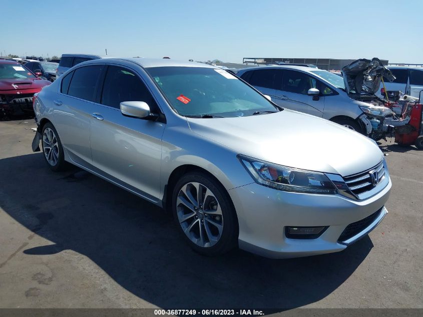 2014 HONDA ACCORD SEDAN SPORT - 1HGCR2F54EA039663