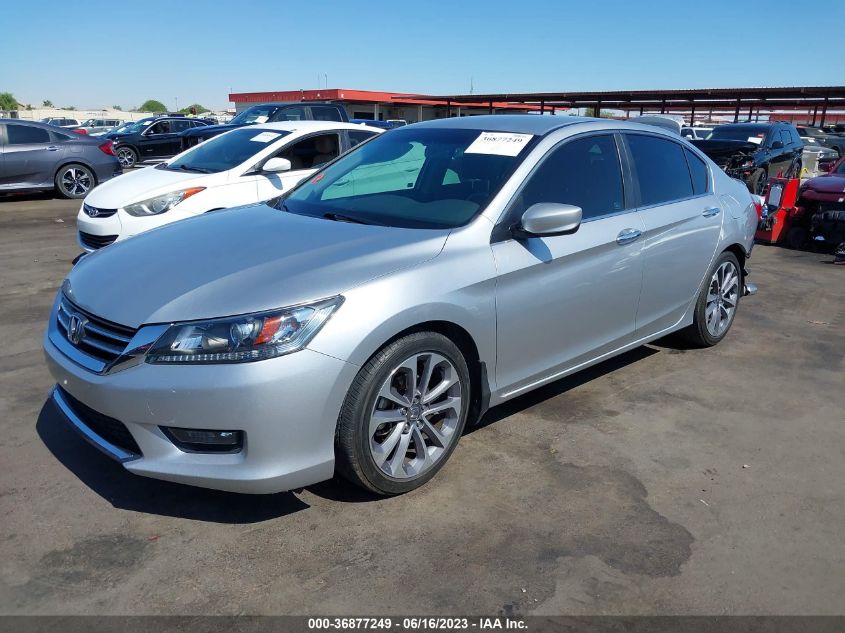 2014 HONDA ACCORD SEDAN SPORT - 1HGCR2F54EA039663