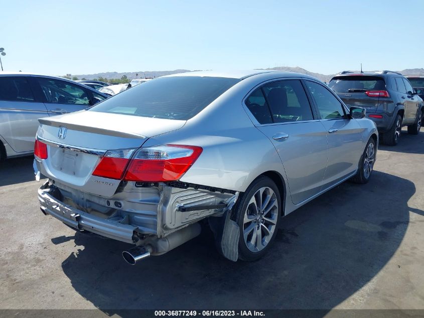 2014 HONDA ACCORD SEDAN SPORT - 1HGCR2F54EA039663