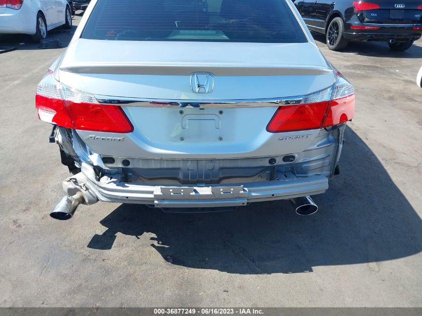 2014 HONDA ACCORD SEDAN SPORT - 1HGCR2F54EA039663