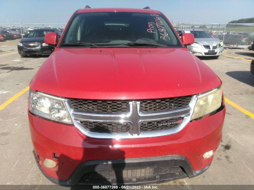 2013 DODGE JOURNEY SXT - 3C4PDCBG1DT636904