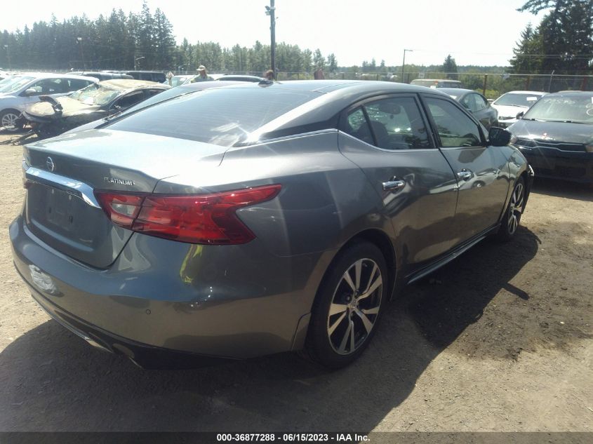 2017 NISSAN MAXIMA PLATINUM - 1N4AA6AP8HC362013