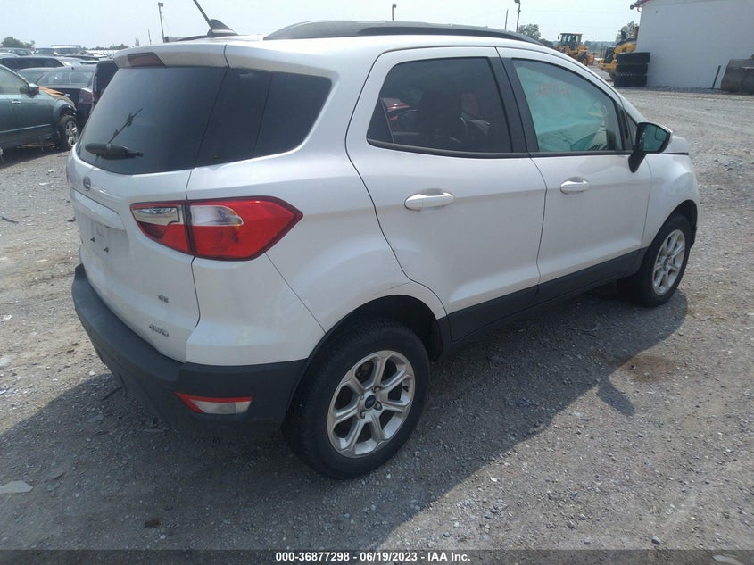 VIN MAJ6S3GL6LC313617 2020 FORD ECOSPORT SE