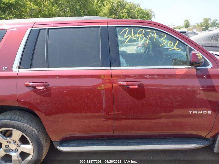 2016 CHEVROLET TAHOE LT - 1GNSKBKC9GR460325