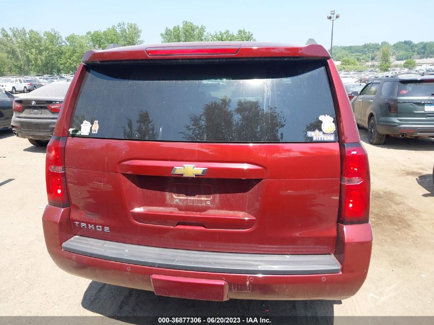 2016 CHEVROLET TAHOE LT - 1GNSKBKC9GR460325