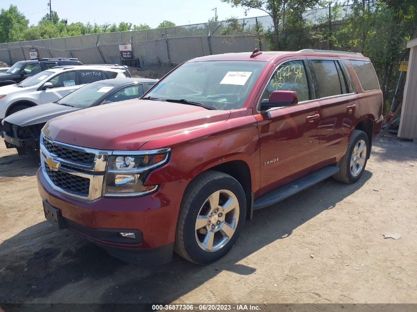 2016 CHEVROLET TAHOE LT - 1GNSKBKC9GR460325