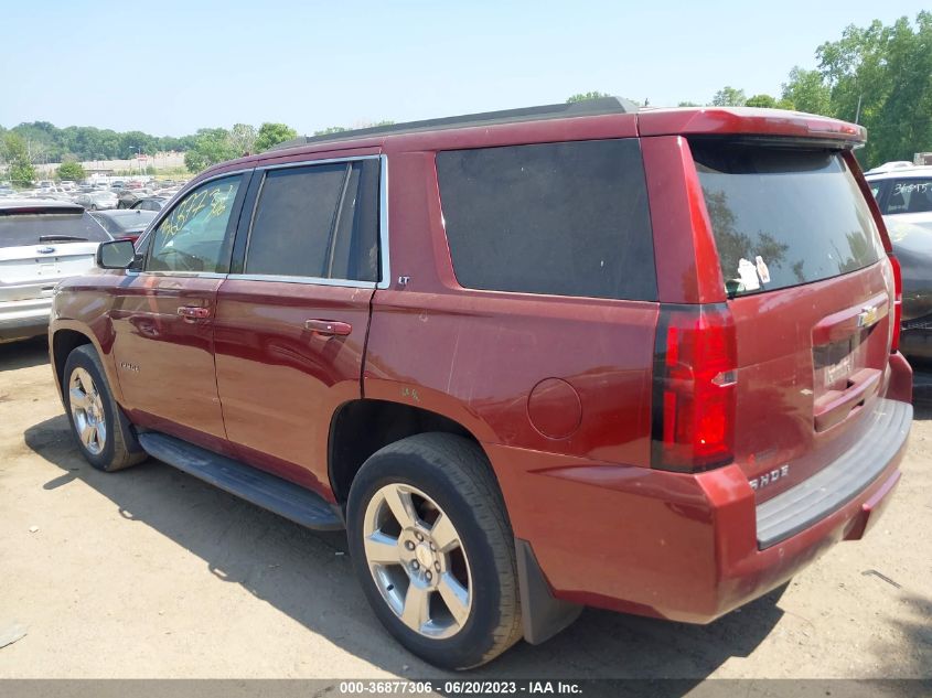 2016 CHEVROLET TAHOE LT - 1GNSKBKC9GR460325