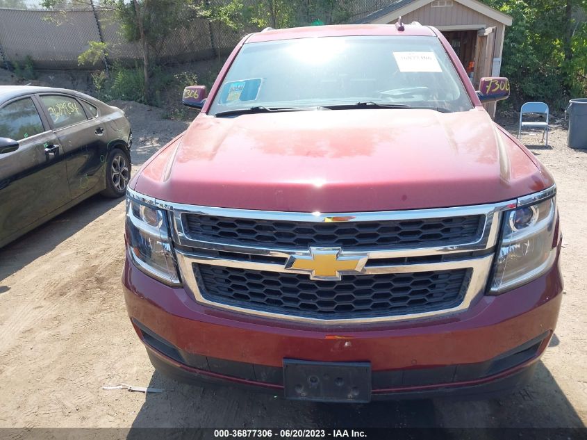 2016 CHEVROLET TAHOE LT - 1GNSKBKC9GR460325