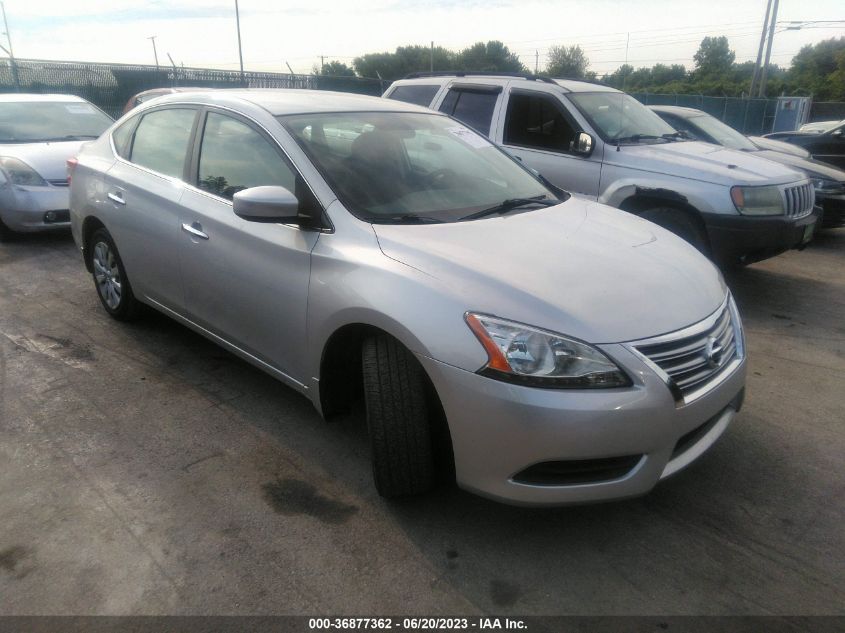 2014 NISSAN SENTRA S/SV/SR/SL - 1N4AB7AP6EN850816