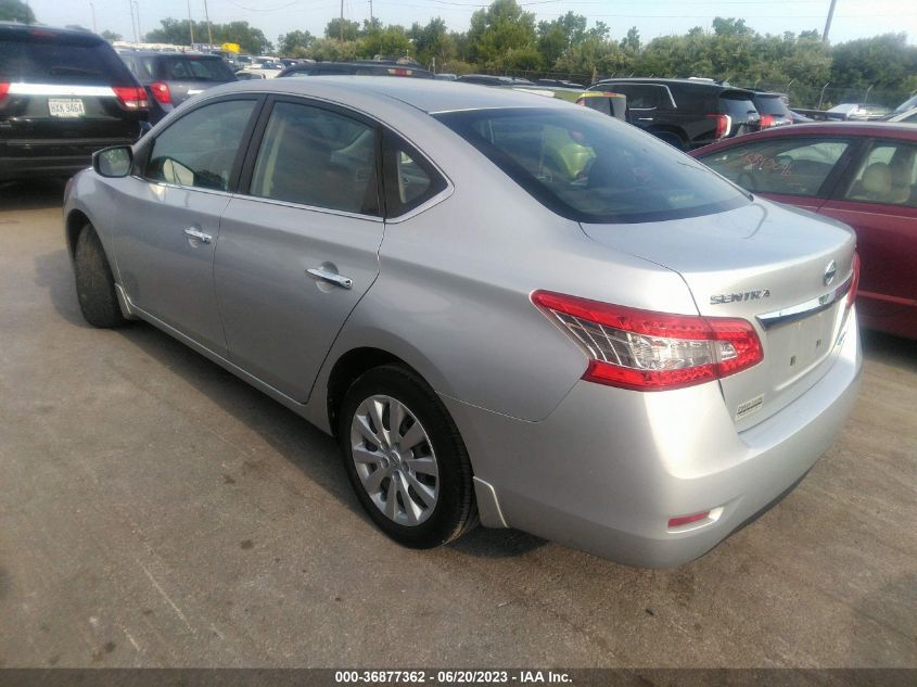 2014 NISSAN SENTRA S/SV/SR/SL - 1N4AB7AP6EN850816