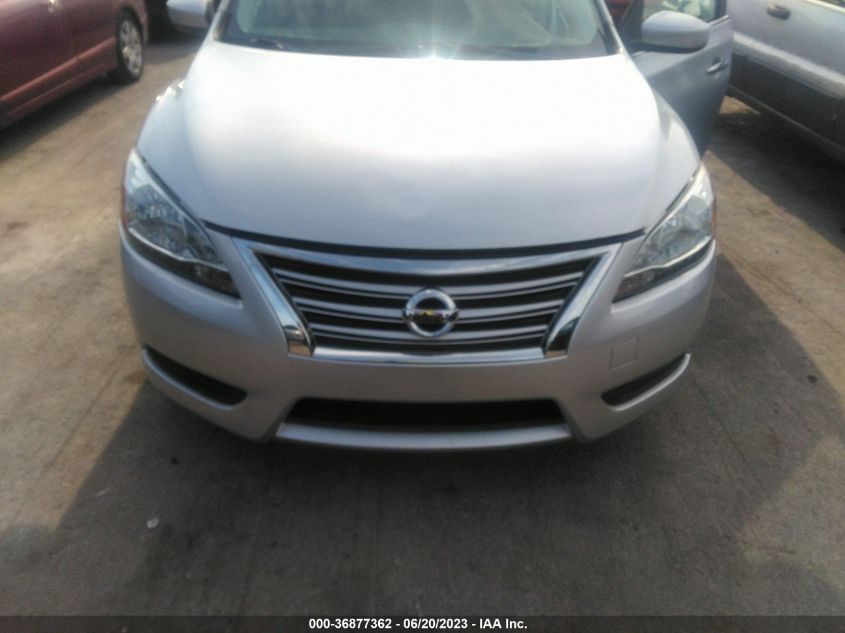2014 NISSAN SENTRA S/SV/SR/SL - 1N4AB7AP6EN850816