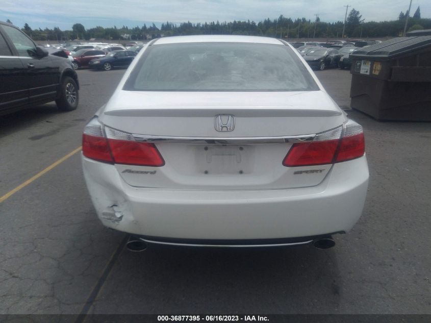 2014 HONDA ACCORD SEDAN SPORT - 1HGCR2F54EA250555