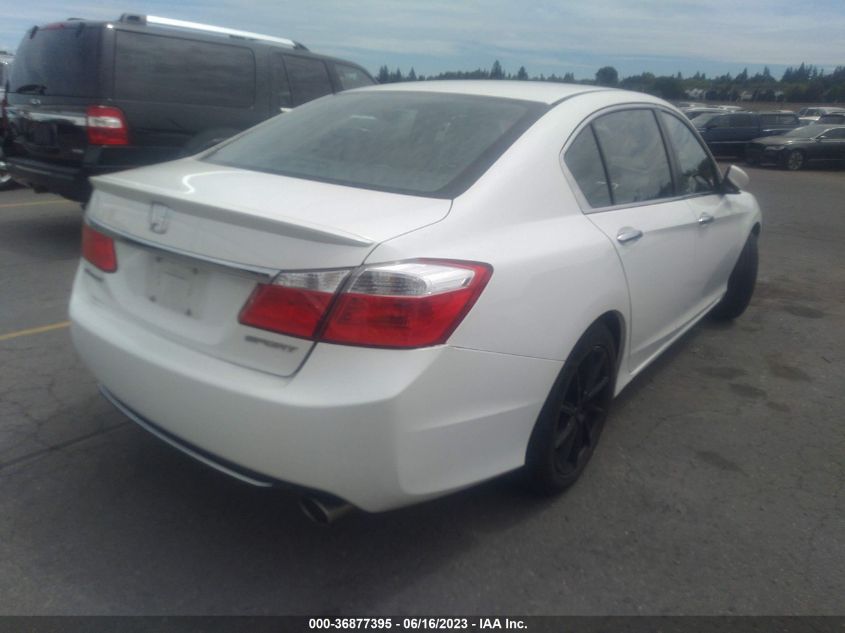 2014 HONDA ACCORD SEDAN SPORT - 1HGCR2F54EA250555