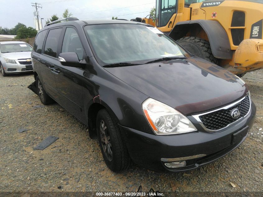 2014 KIA SEDONA LX - KNDMG4C75E6586616