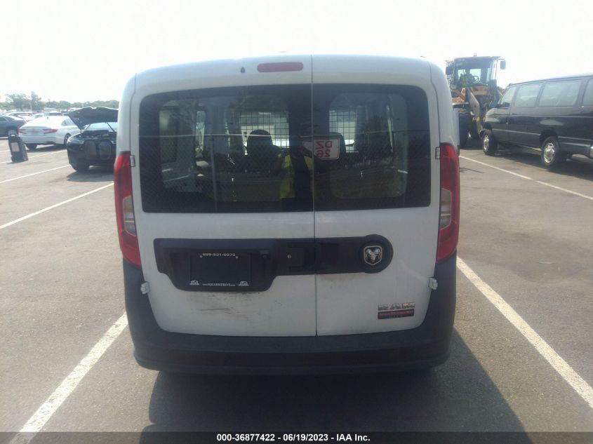 2017 RAM PROMASTER CITY CARGO VAN TRADESMAN ZFBERFAB1H6E07418