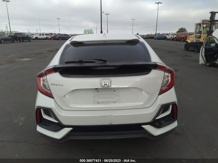 2020 HONDA CIVIC HATCHBACK EX - SHHFK7H60LU204503