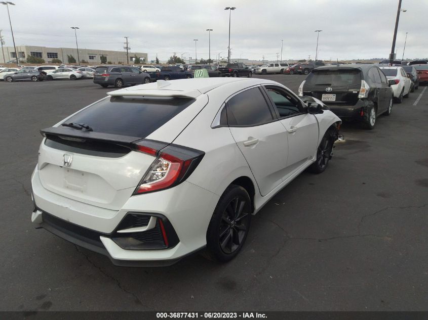 2020 HONDA CIVIC HATCHBACK EX - SHHFK7H60LU204503