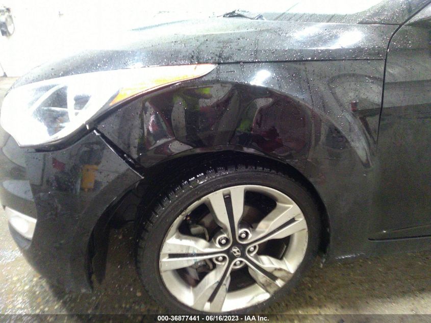 2016 HYUNDAI VELOSTER - KMHTC6AD0GU255027