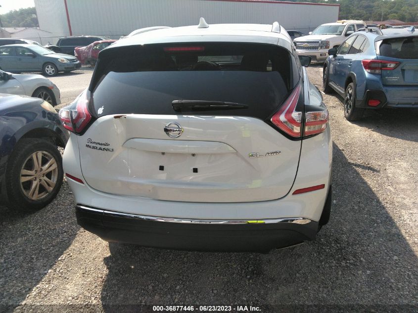 2018 NISSAN MURANO SL - 5N1AZ2MH5JN202581