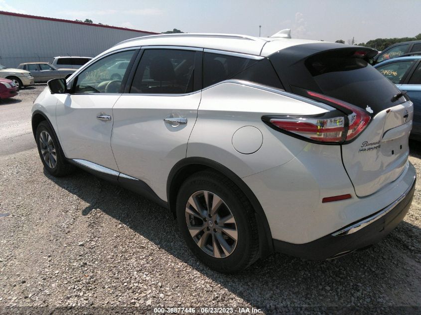 2018 NISSAN MURANO SL - 5N1AZ2MH5JN202581
