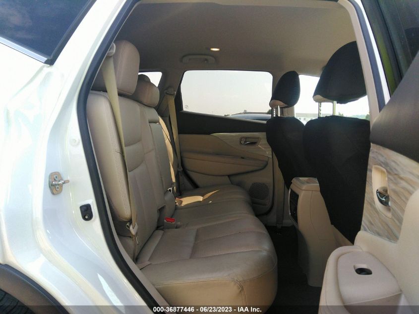 2018 NISSAN MURANO SL - 5N1AZ2MH5JN202581