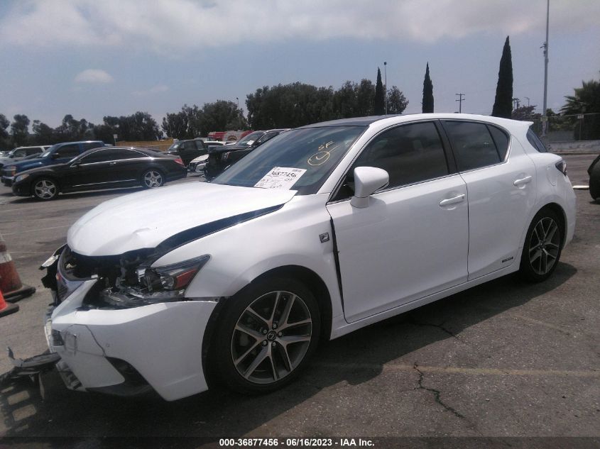 2015 LEXUS CT 200H HYBRID - JTHKD5BH9F2214039