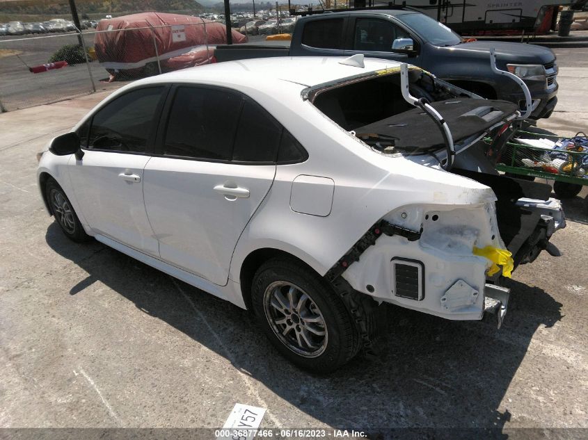 2022 TOYOTA COROLLA HYBRID LE - JTDEAMDE3N3007143