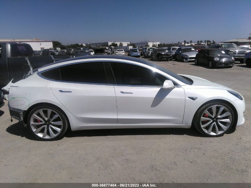 2018 TESLA MODEL 3 LONG RANGE - 5YJ3E1EB5JF082261