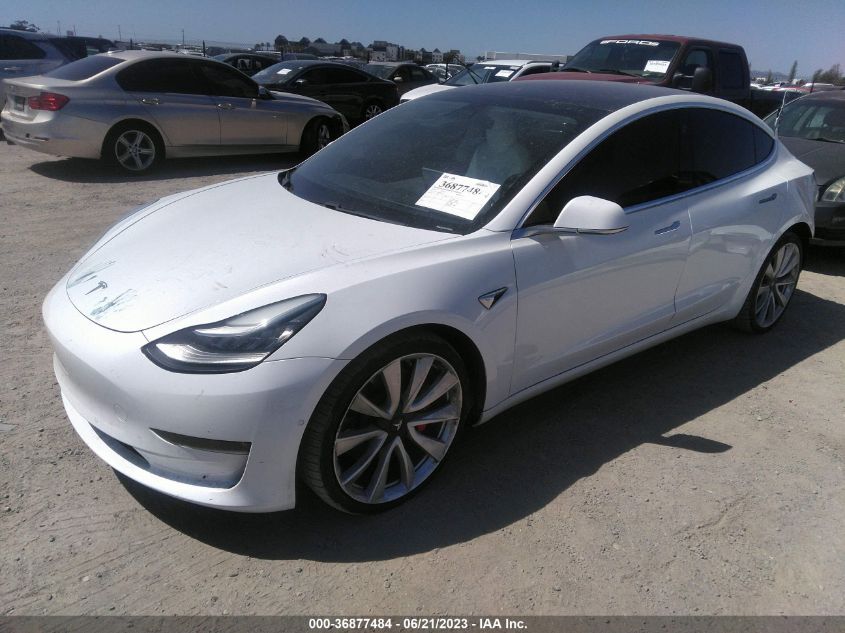 2018 TESLA MODEL 3 LONG RANGE - 5YJ3E1EB5JF082261