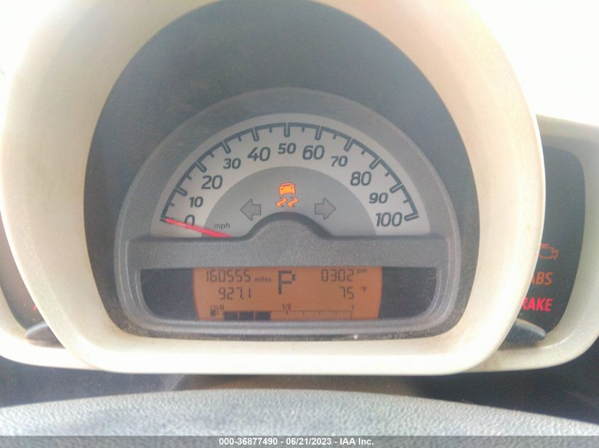 2013 SMART FORTWO PURE/PASSION WMEEJ3BA5DK688325