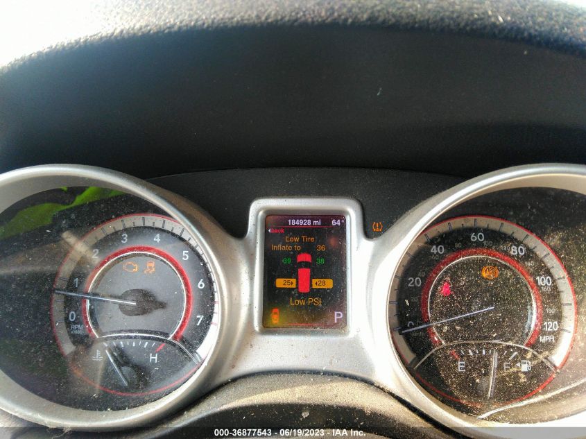 2013 DODGE JOURNEY SXT - 3C4PDCBG0DT548815