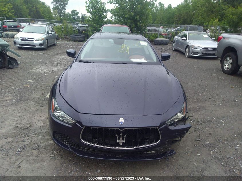 2017 MASERATI GHIBLI - ZAM57XSA4H1221490