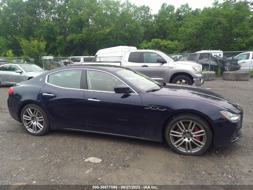 2017 MASERATI GHIBLI - ZAM57XSA4H1221490