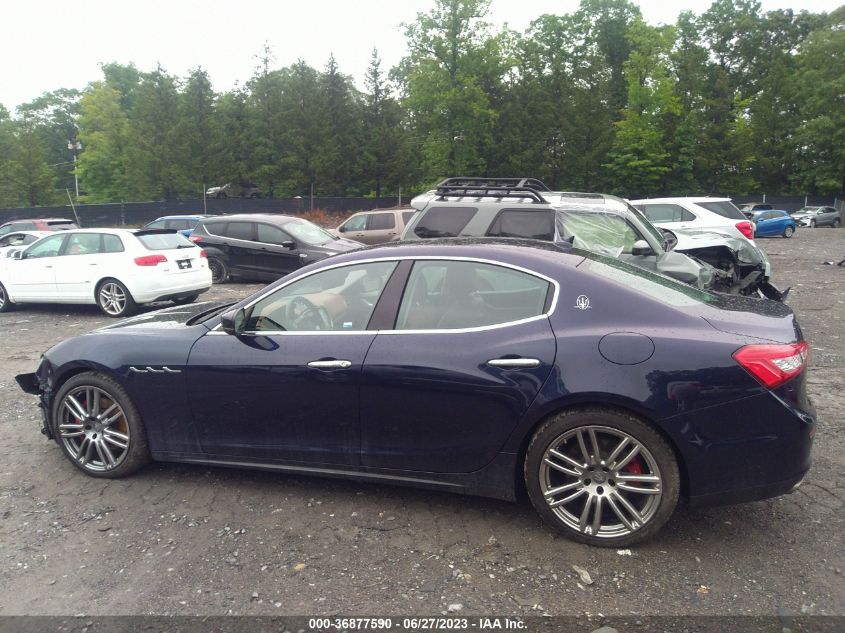 2017 MASERATI GHIBLI - ZAM57XSA4H1221490