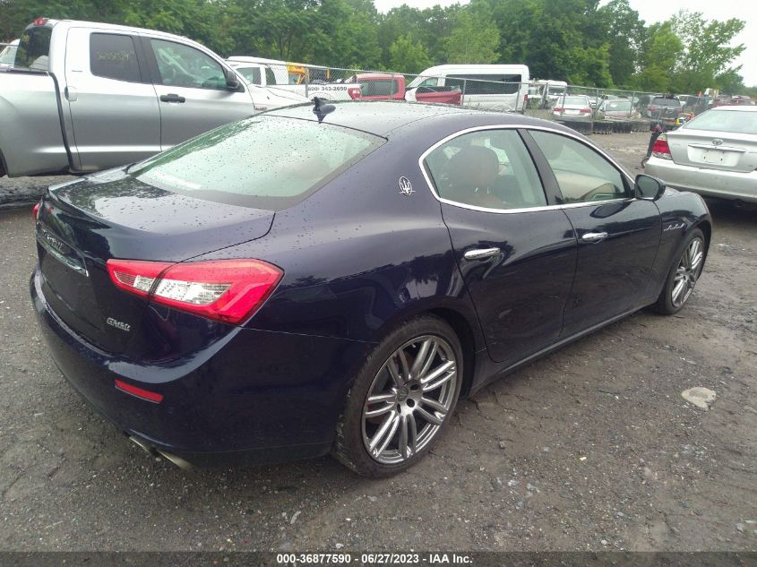 2017 MASERATI GHIBLI - ZAM57XSA4H1221490