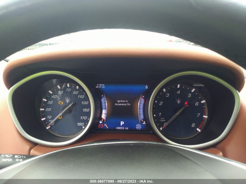 2017 MASERATI GHIBLI - ZAM57XSA4H1221490