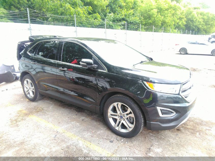 2015 FORD EDGE TITANIUM - 2FMTK4K96FBC32096