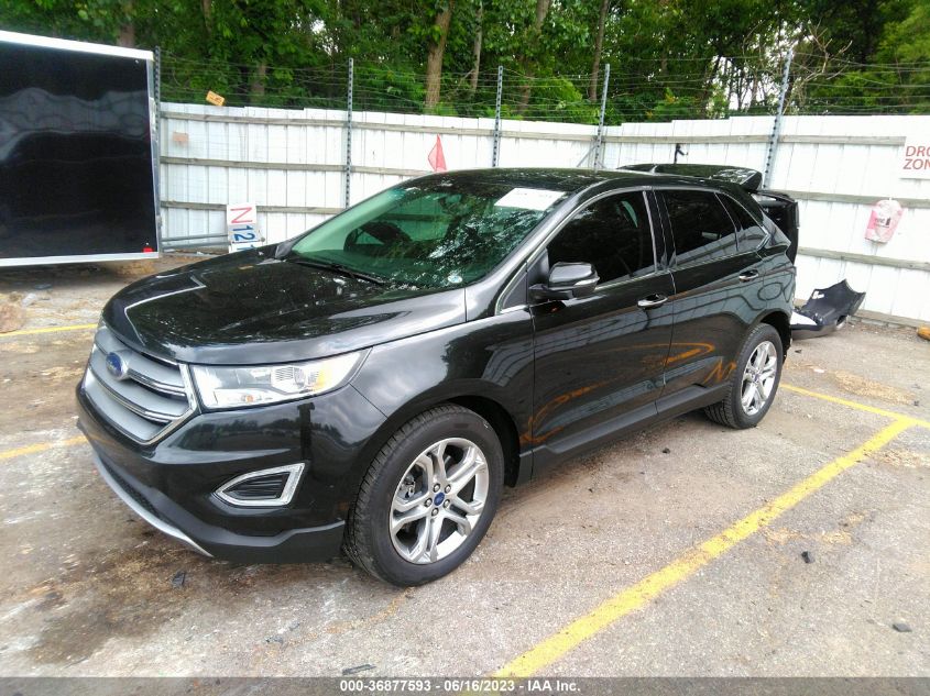 2FMTK4K96FBC32096 2015 FORD EDGE, photo no. 2