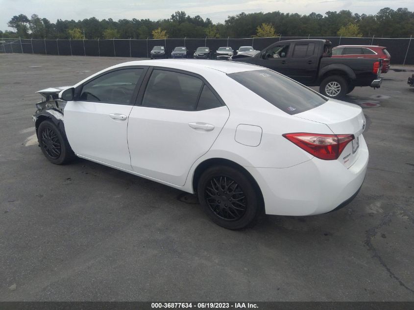 2017 TOYOTA COROLLA L/LE/XLE/SE - 2T1BURHE2HC818106