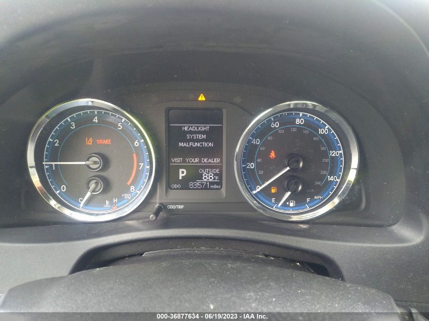 2017 TOYOTA COROLLA L/LE/XLE/SE - 2T1BURHE2HC818106