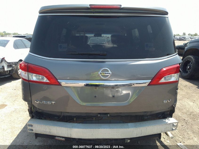 2015 NISSAN QUEST SV - JN8AE2KP3F9131637
