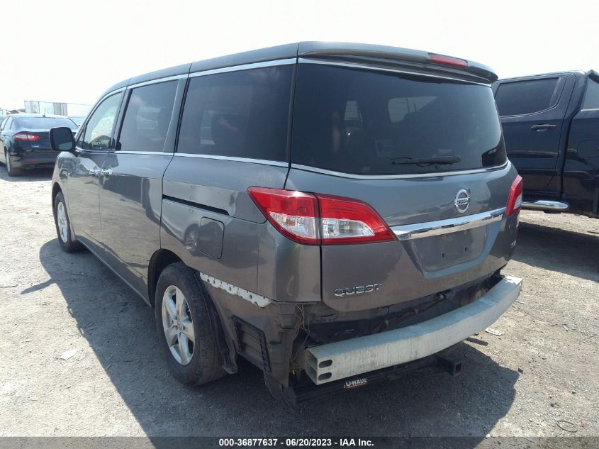 2015 NISSAN QUEST SV - JN8AE2KP3F9131637