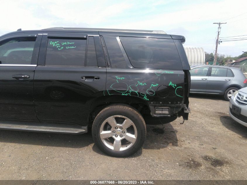 2015 CHEVROLET TAHOE LT - 1GNSKBKC1FR727987