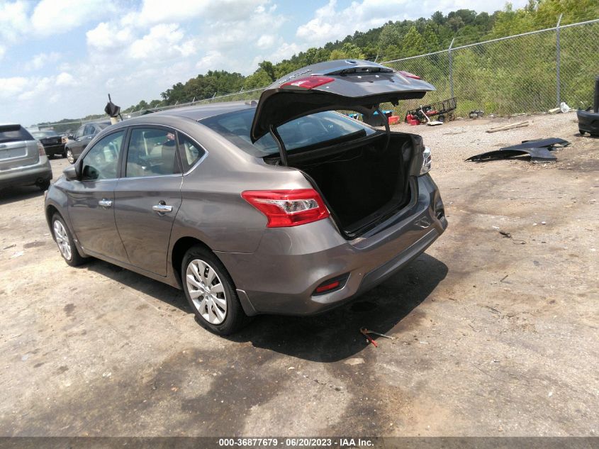 2016 NISSAN SENTRA SV - 3N1AB7AP8GY333505