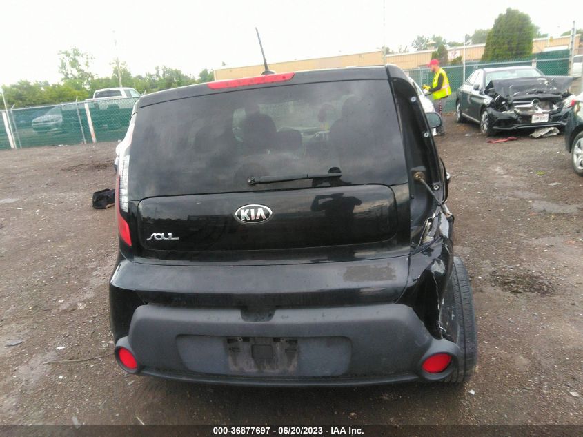 2016 KIA SOUL BASE - KNDJN2A26G7838942