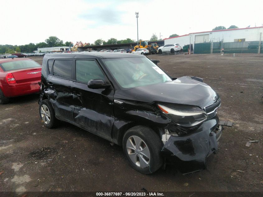 2016 KIA SOUL BASE - KNDJN2A26G7838942