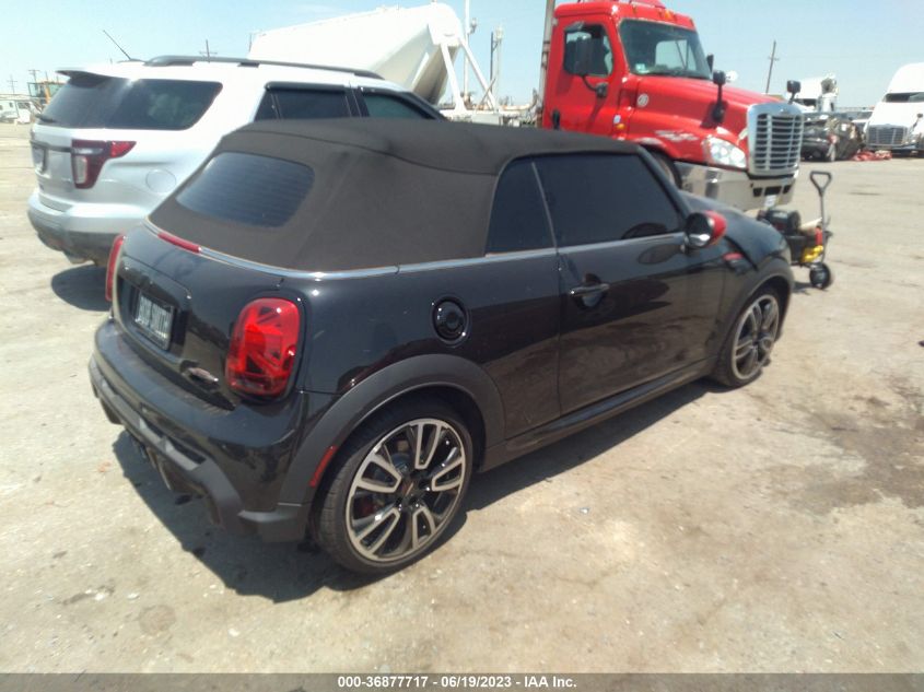 2023 MINI CONVERTIBLE JOHN COOPER WORKS WMW63DL07P3P95901