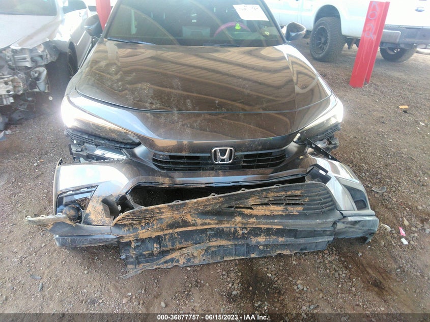 VIN 2HGFE2F57NH552173 2022 HONDA CIVIC SEDAN SPORT